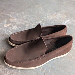 Johnston & Murphy Brown Loafers Slip-On Casual Shoes